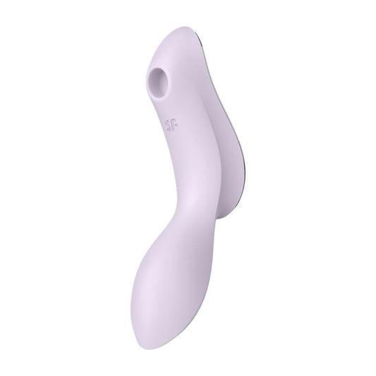 Satisfyer succionador de clítoris con vibración "Curvy Trinity 2" violeta
