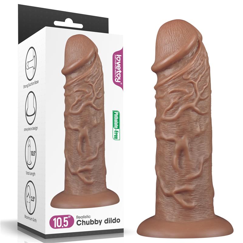 Lovetoy dildo King 10.5 Marrón