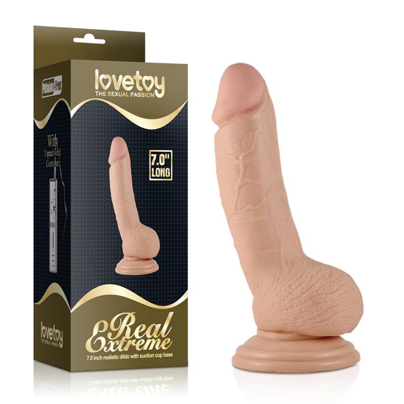 Lovetoy dildo Real Extreme 7 Natural