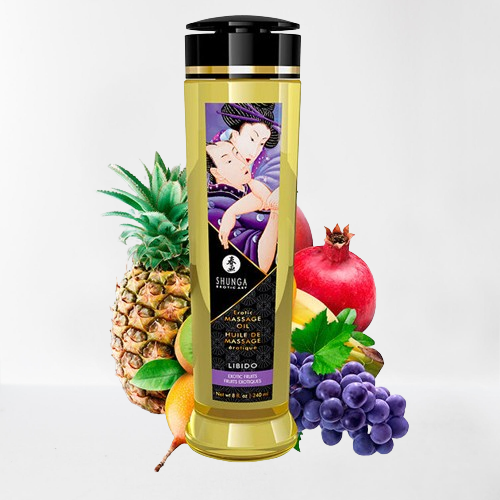 Shunga aceite de masaje erótico "frutas exóticas"
