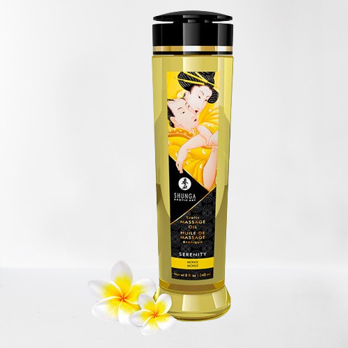 Shunga aceite de masaje erótico "monoi"