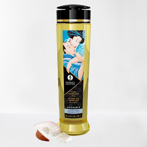 Shunga aceite de masaje erótico "coco"