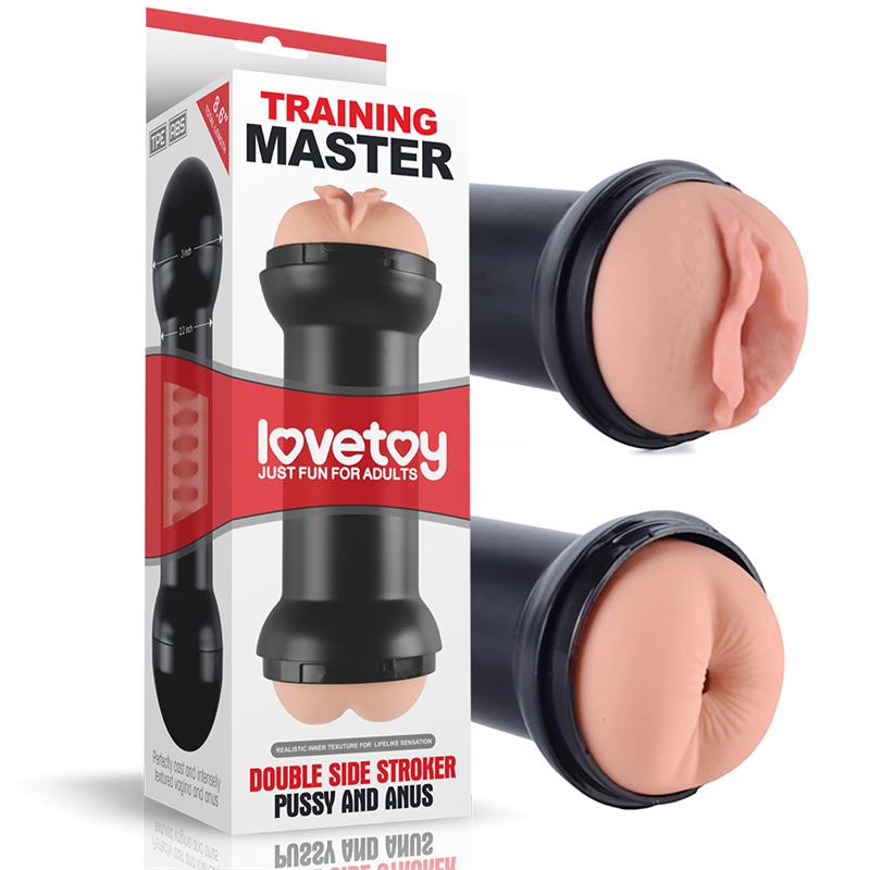 Lovetoy masturbador doble vagina y ano "Training"