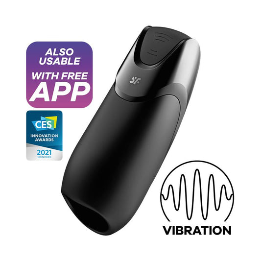 Satisfyer masturbador "Men Vibration + Connect app" (con app)