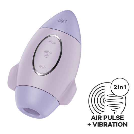 Satisfyer succionador de clítoris con vibración "Mission Control" violeta