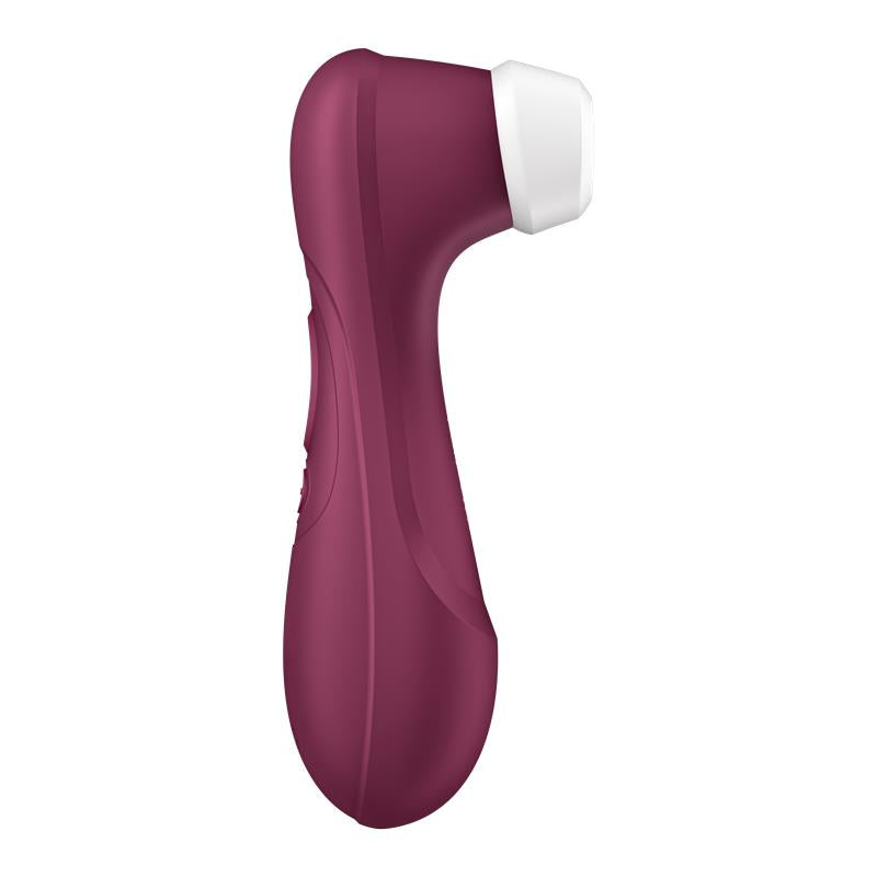 Satisfyer succionador de clítoris con tecnología Liquid Air "Pro 2 Generation 3" - Rojo Vino