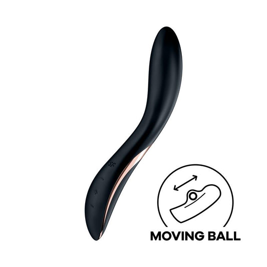 Satisfyer vibrador Punto G "Rrrolling Explosion" negro