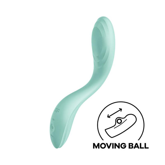 Satisfyer vibrador Punto G "Rrrolling Pleasure" menta