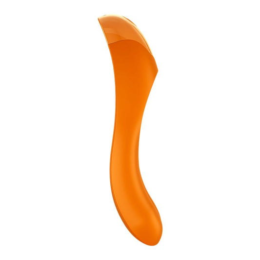 Satisfyer vibrador de dedo con dos motores "Candy Cane"