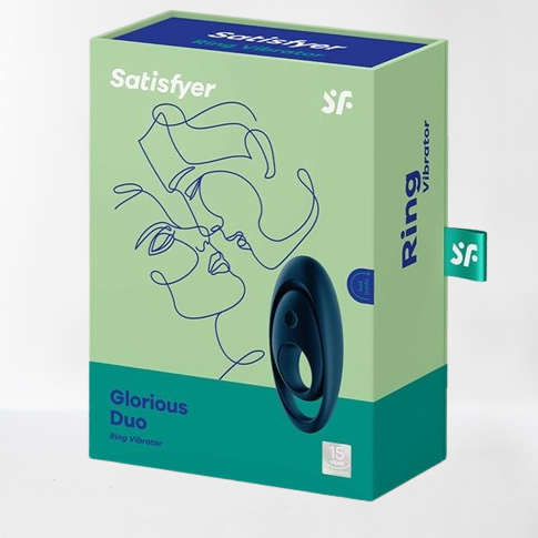 Satisfyer anillo vibrador "Duo - Glorious"
