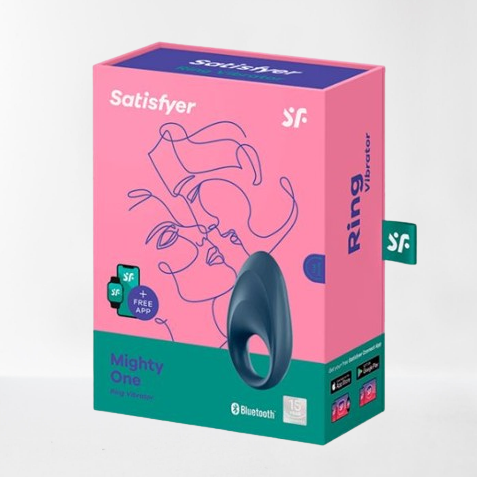 Satisfyer anillo vibrador "One - Mighty" (con app)