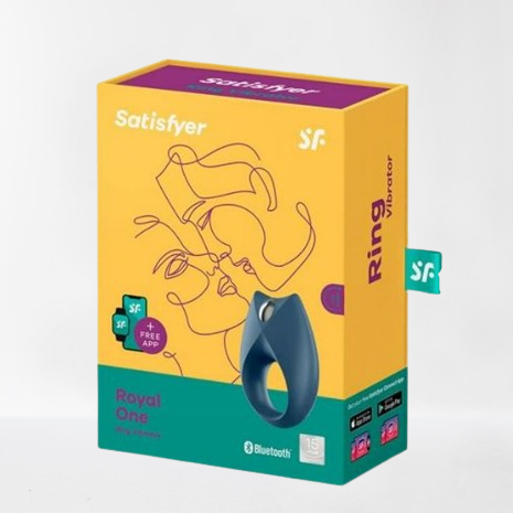 Satisfyer anillo vibrador "One - Royal" (con app)