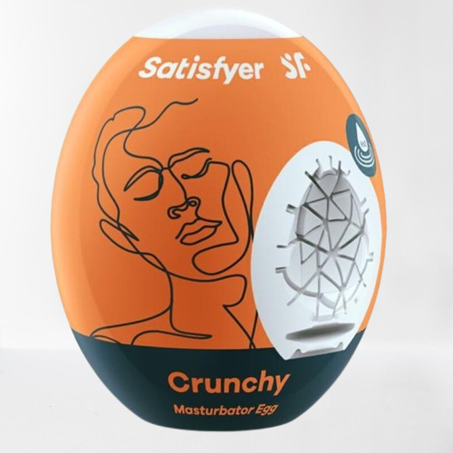 Satisfyer huevo masturbador "Crunchy"