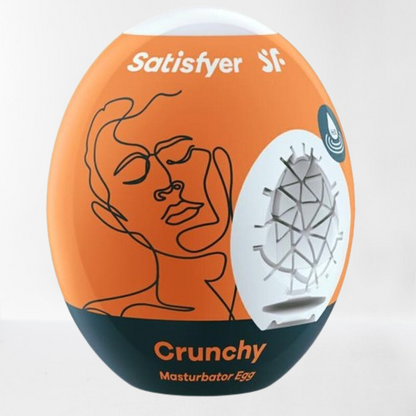 Satisfyer huevo masturbador "Crunchy"