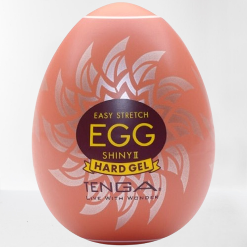 Tenga huevo masturbador "Hard boiled - Shiny II"