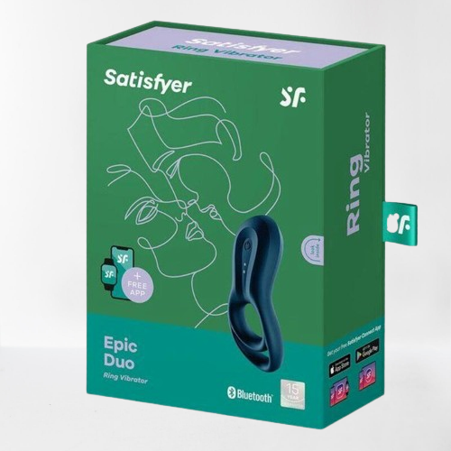Satisfyer anillo vibrador "Duo - Epic" (con app)
