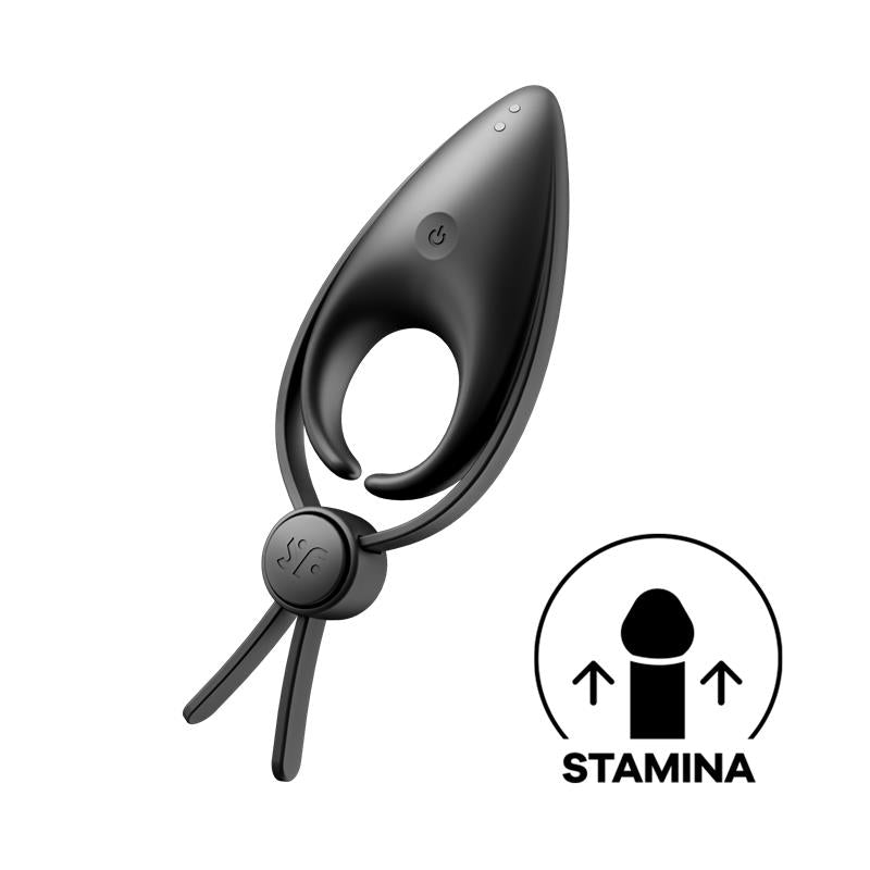 Satisfyer anillo vibrador "Sniper" negro