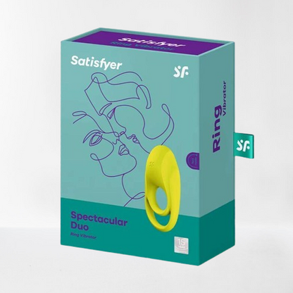 Satisfyer anillo vibrador "Duo - Spectacular"