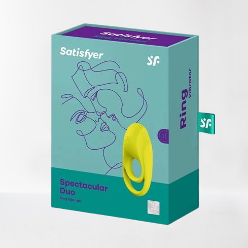 Satisfyer anillo vibrador "Duo - Spectacular"