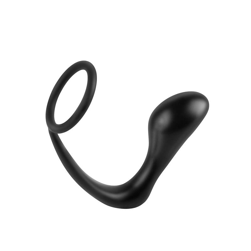 Anal Fantasy anillo para pene con plug anal "Anal ass-gasm cockring plug"
