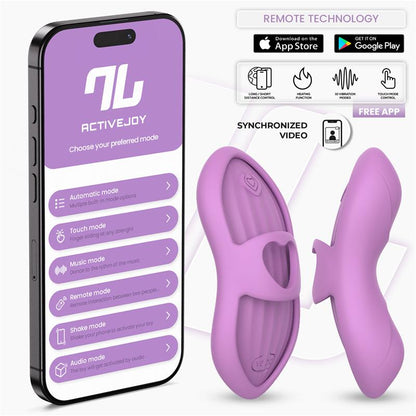 INTOYOU APP SERIES estimulador de dedo con calor y funda "Laia"