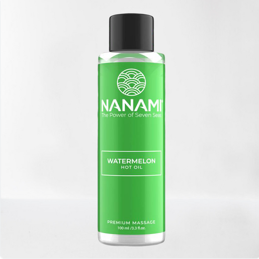 Nanami aceite de masaje efecto calor "Sandía"