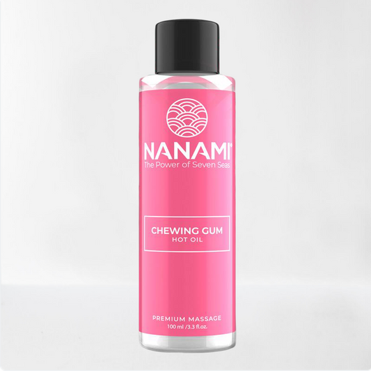 Nanami aceite de masaje efecto calor "Chicle"