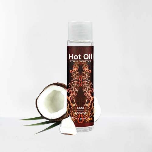 Nuei Cosmetics aceite de masaje efecto calor "Coco"