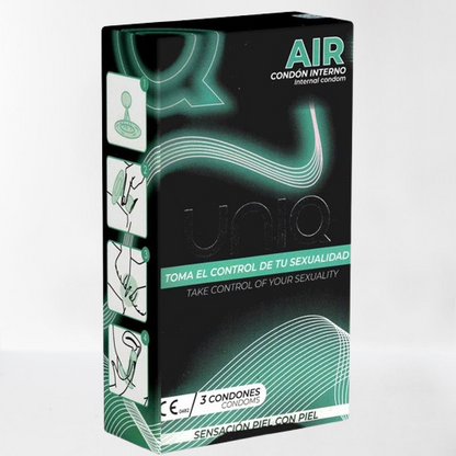 UNIQ preservativo femenino "Air" (3u)