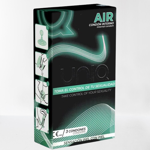 UNIQ preservativo femenino "Air" (3u)