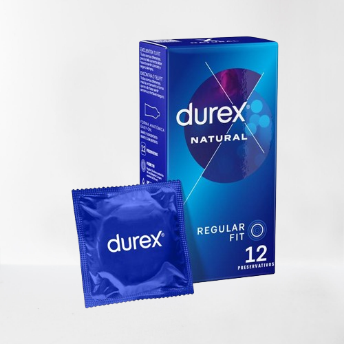 Durex preservativos "Natural" regular (12u)