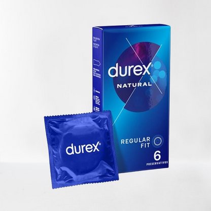 Durex preservativos "Natural" regular (6u)