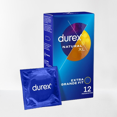 Durex preservativos "Natural" XL (12u)