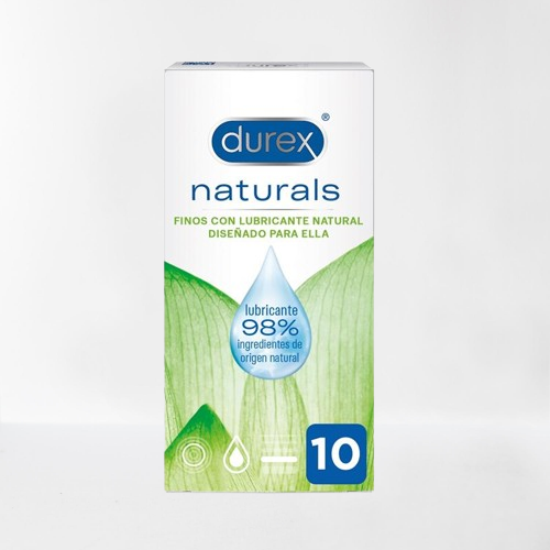 Durex preservativos "Naturals" regular (10u)