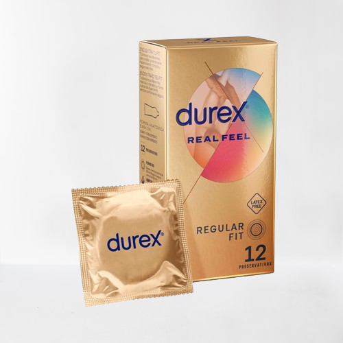 Durex preservativos "Real feel" regular (12u)
