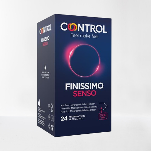 Control preservativos "Finissimo senso" regular (24u)