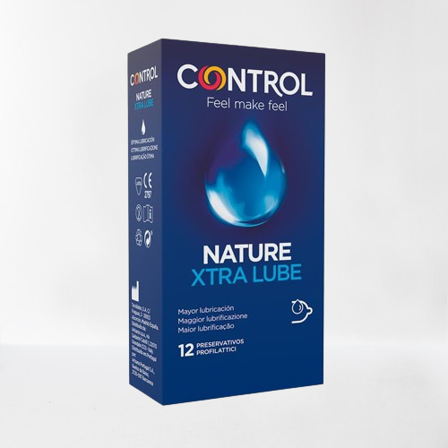 Control preservativos "Nature" regular xtra lube (12u)