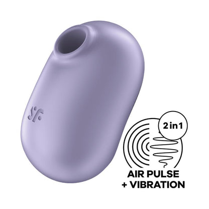 Satisfyer succionador de clítoris con vibración "Pro To Go 2" lila