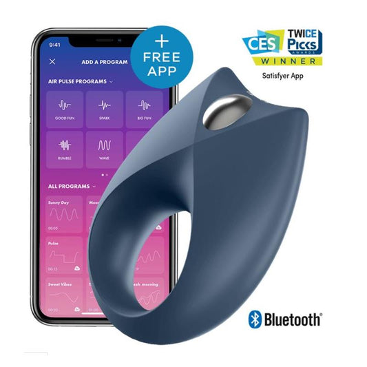 Satisfyer anillo vibrador "One - Royal" (con app)