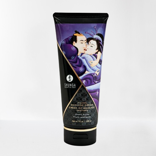 Shunga crema de masaje "frutas exóticas"