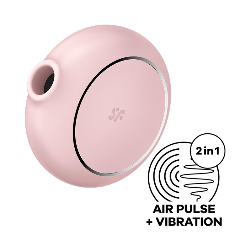 Satisfyer succionador de clítoris con vibración "Pro To Go 3" rosa