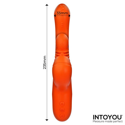Intoyou vibrador 4 en 1 (tapping-licking-tickling-masaje) "Ethan"
