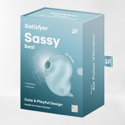 Satisfyer succionador de clítoris con vibración "Sassy Seal"
