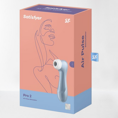 Satisfyer succionador de clítoris "Pro 2" azul