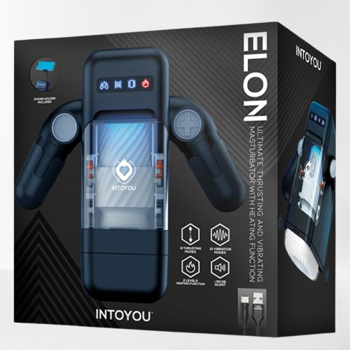 Intoyou masturbador inteligente con vibración,  thrusting y calor "Elon"