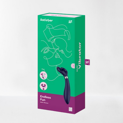 Satisfyer vibrador "Endless Fun" azul