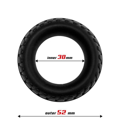 Beast Ring anillo para pene de silicona líquida con diseño turbina 3 cm