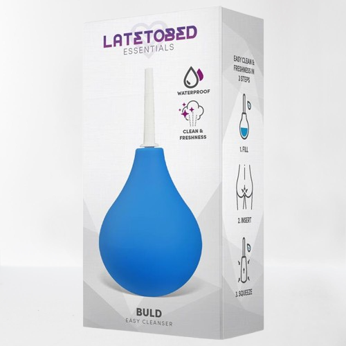 LateToBed ducha anal "Darkbuld" azul