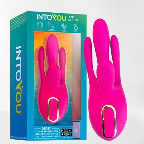 Intoyou vibrador y fingering "Derek" (con app)