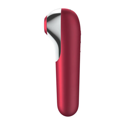 Satisfyer succionador de clítoris con vibración "Dual Love" rojo (con app)